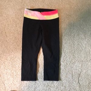 Lu Lu lemon reversible leggings
